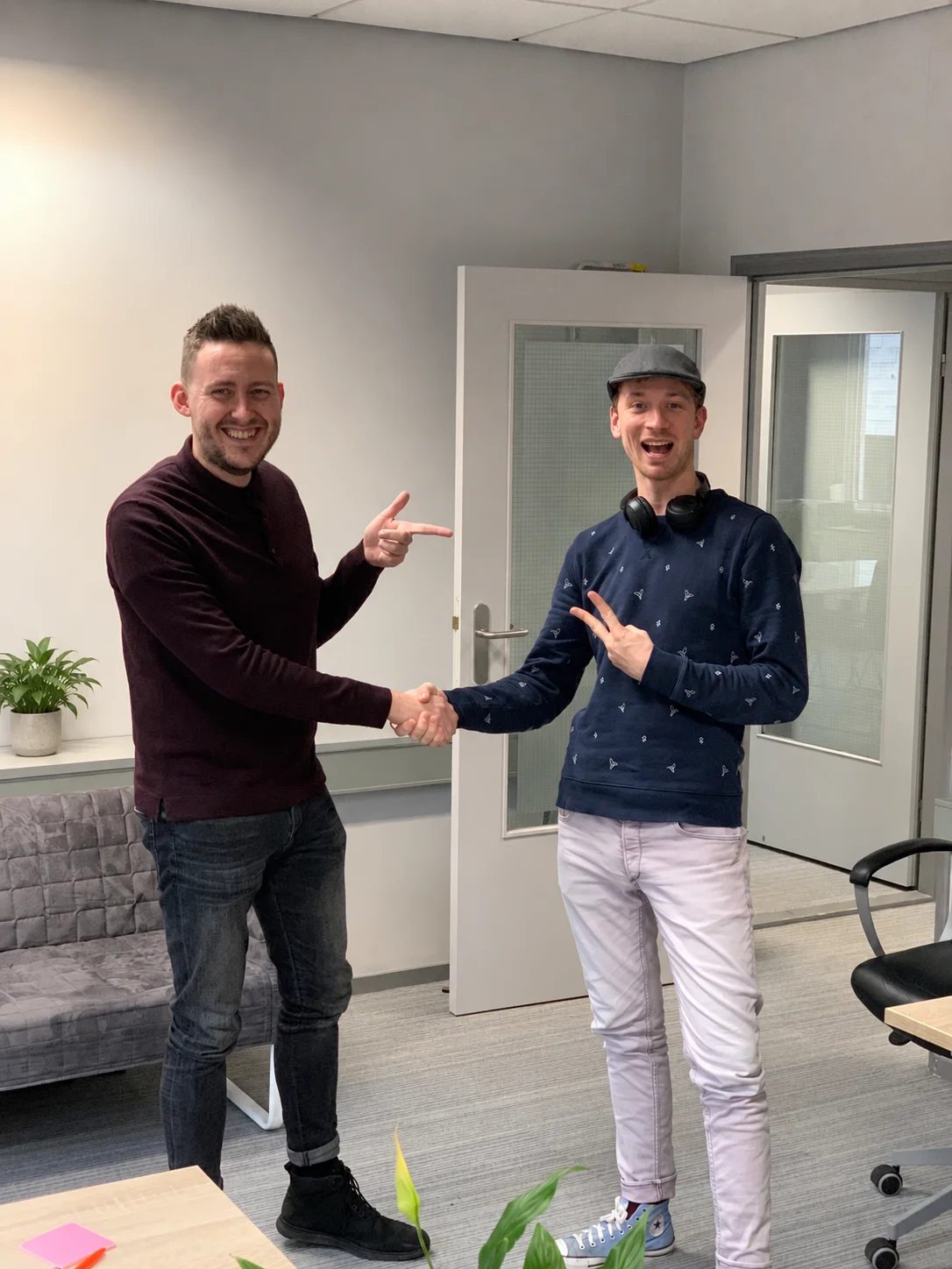 Our second employee: Floris