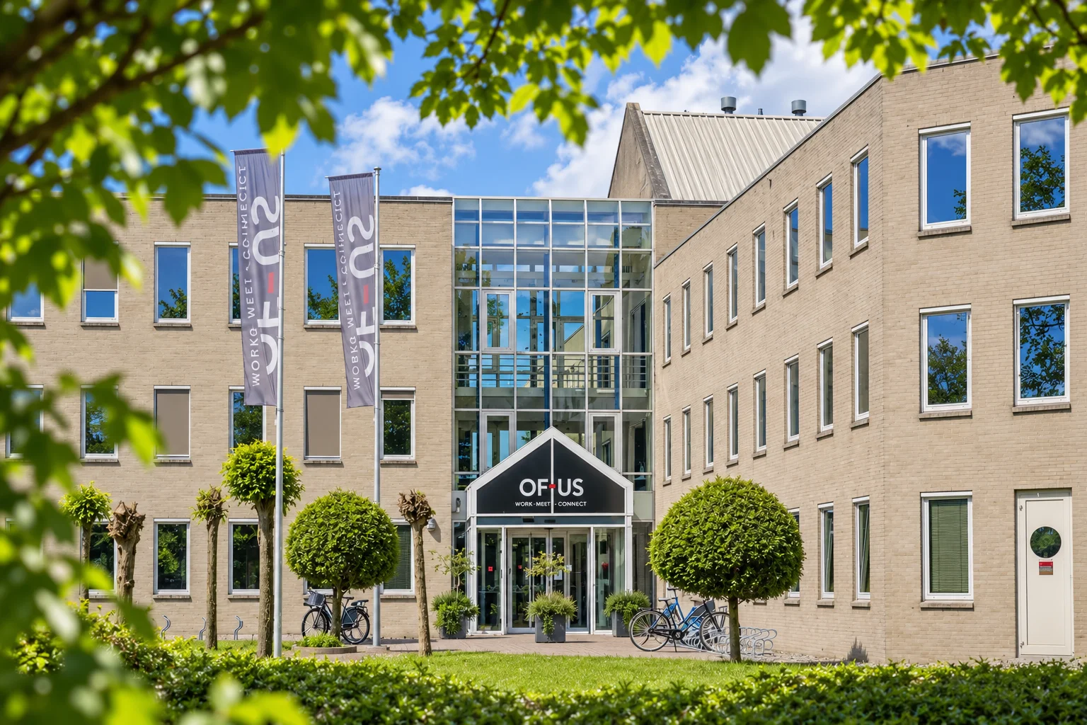 A flexible workspace at OF-US