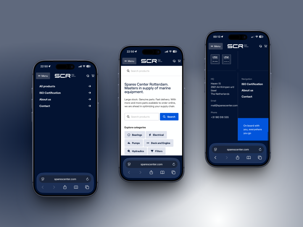 Schaalbaar e-commerce platform voor onderdelen